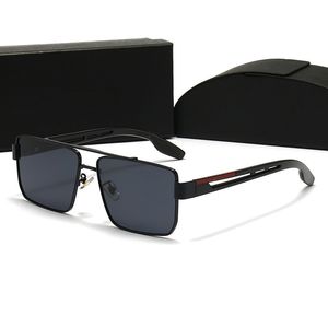 Дизайнерские солнцезащитные очки Бренд Ретро мужские женские солнцезащитные очки De Soleil Роскошные очки PR78 Металлическая оправа для линз ПК Защита от ультрафиолета с коробкой