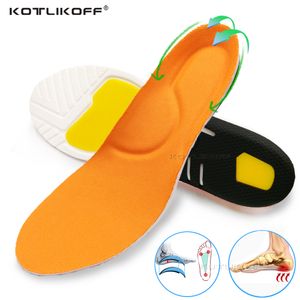 Schuhteile Zubehör KOTLIKOFF Orthopädische Einlegesohlen für Schuhe, elastische, stoßdämpfende Schuheinlagen, Fußgewölbeunterstützung, Massage, Plantarfasziitis-Pad 230225