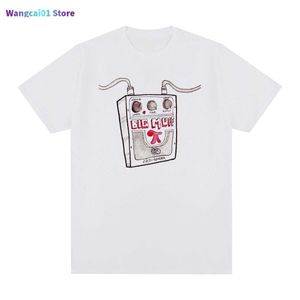 Erkek Tişörtler Büyük Muff Vintage T-Shirt Gitar Pedal Fect Shoegaze Ma Street Giyim Pamuk Erkek Tişört Yeni Tee Tshirt Kadın Üstleri 0228H23