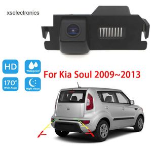 Kia Soul için Araç Arka Görünüm Kamerasını Güncelle 2009 2011 2012 2012 2013 Gece Görüşü Su Geçirmez Ters Park Kamerası Yüksek Kalite RCA CAR DVR