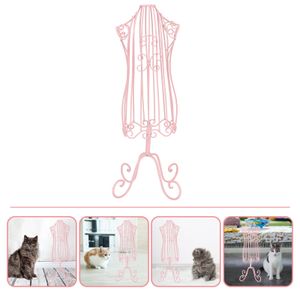 Ayakkabılar manken elbise formu köpek evcil hayvan ekran giyim kedi rafı sergileme izlenen dekoratif aşınma dirençli profesyonel demir mini