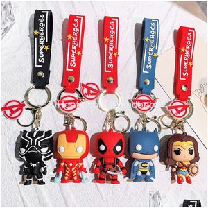 Jewelry Fashion Animation Character Keychain Backpack Key Ring Accessories Hanger Mti Colors Drop Delivery Baby Kids Maternity Otoyf