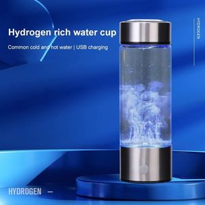 Musluk su filtreleri 1pc 450ml taşınabilir hidrojen su jeneratörü 3 dakikalık mod yüksek konsantrasyon hidrojen su jeneratörü 230531