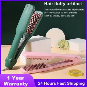 Ceramic Curling Iron, Fluffy Hair Curler, Corrugated Curling Iron, Volumizer, Corn Perm Splint Hair Waver, Curling Tongs Styling Tool