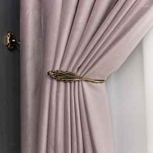 Занавес современные пурпурные розовые бархатные шторы мода для спальни гостиные балконы студии затенение на заказ размеры