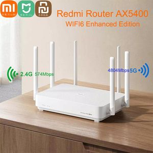 Продукты nwe xiaomi mijia redmi ax5400 wifi Router System System Wifi6 Rro 160 МГц 4K сетчатой ретранслятор.