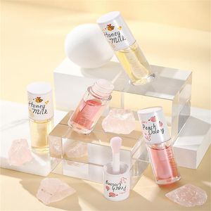 Lip Oil Moisturizing Moisturizing Honey White Peach Lip Oolong Lines Desalination Tender Moisturizing Repair Moisturizing