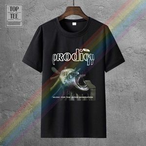 Мужские футболки The Prodigy Music for the Jilted Generation Black The Frunte Size S-3XL Хлопковые топы Mens Cool O Sect Top Tope Tee J230602