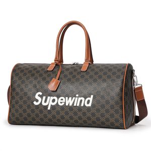Новые дизайнерские вещевые сумки, мужские дорожные модные сумки высшего качества, роскошные женские сумки для багажа, дорожные сумки, кожаные сумки, большая вместимость, ручная кладь, 45-55 см