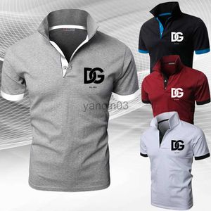 Мужские футболки 2023 Модные поло в футболках для мужчин Man Man Golf Polos Classic Blous