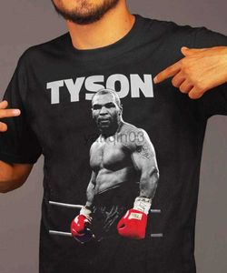 Erkek Tişörtleri Demir Mike Boks Şampiyonu Mike Tyson Moda Boks Fan T-Shirt. Yaz pamuk o yaka kısa kollu erkek tişört yeni s-3xl j230602