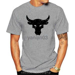 Erkek Tişörtler Moda Yeni Brahma Bull The Rock Project Spor Salonu ABD Boyut S M XL 2XL 3XL T-Shirt EN1 Sokak Giyim Tişört J230602