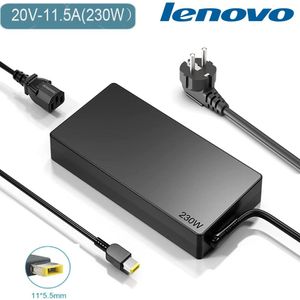 Адаптер 230W AC Зарядное устройство для Lenovo Legion 5 5P Y520 P50 Y545 Y540 7 C7 ThinkPad P73 P72 P17 T15G Yoga A940 Поставка ноутбука.