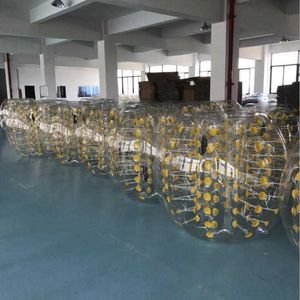 PVC şişme zorb top şişme tampon topu çocuk yetişkin balon topları futbol futbol topu 1m 1.2m 1.4m 1.5m ile