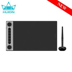 Таблетки Huion Q630M Graphics Tablet Tablet Dial 2 Bluetooth 5.0 Беспроводная перо планшета двойной циферблат поддержка Linux Chrome Android