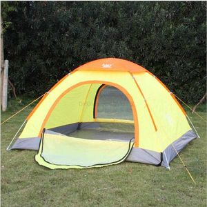 Yaz Yürüyüş Çadırları Açık havada 2-3 kişi için barınaklar Kampı Koruma Çadırı Plaj Seyahat Çim Çadır Ücretsiz Nakliye