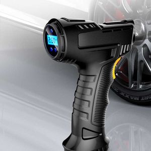 120W Car Air Compressor Wireless/Wired Inflatable Pump Portable Air Pump Digital Car Automatic Tire Inflator Equipment