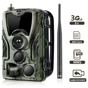 Hunting Cameras Outdoor 3G MMS P Wildlife Trail Camera Wireless Cellular Waterproof 16MP Full HD 1080P Wild Game Night Vision Trap Cam 230603