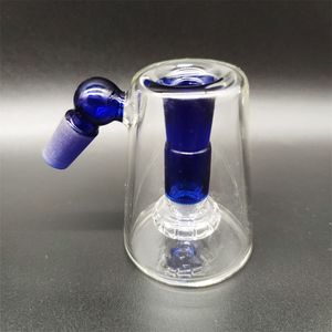 45 Grad Multi -Farbe Schwarz Blau blaugrün ufo fliegen schalen aschfänger für glas bong rauchpfeife köpfe 14mm bubbler tornado dab rig rauchzubehör