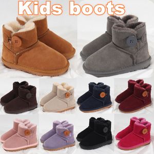 Botas infantis infantis botas infantis austrália mini bota de neve sapatos quentes designer meninos meninas sapato meia tênis infantil bebê juventude clássico calçado de inverno