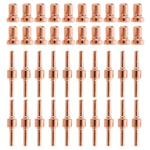 Mondstukken yeni 24pcs Binzel Meşalesi için 15AK/Tabanca Sarf Malzemeleri Elektrot Bağlantı Çubuk Uçları Kaz Boyun Mig Kaynak Makinesi için Bend 0.8mm