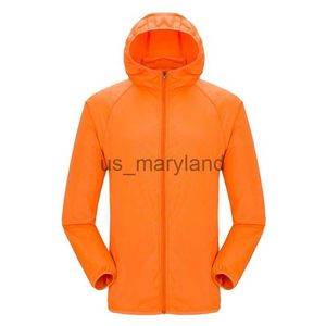 Outdoor Shirts Camping Rain Jacket Men Women Waterproof Sun Protection Clothing Fishing Hunting Clothes Quick Dry Skin Windbreaker With Pocket J230605