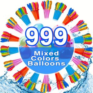 Balon 999pcspack su balonları hızlı şişme yaz açık hava yetişkin oyun oyuncak çocukları set po balon 230605
