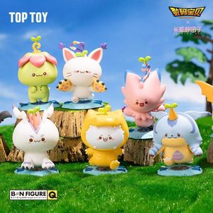 Слепая коробка Digimon Оригинал Bnfigure Big Box Adventure навыки исполнения аниме фигуры кукольная модель играет игрушечные модели фавориты 230605