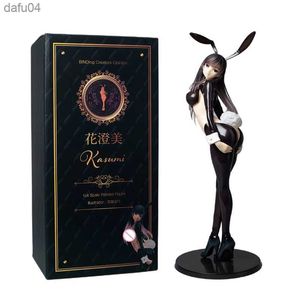 Anime Native BINDing Sexy Bunny Girl Kasumi Figur 1/4 Japanische PVC Action Figur Spielzeug Erwachsene Creators Sammlung Puppe Statue L230522