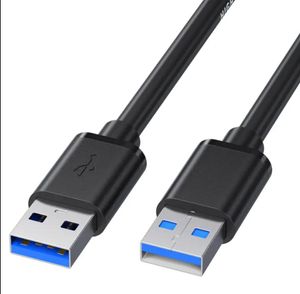 USB - USB Uzatma Kablosu Tip Bir Erkek - Erkek USB3.0 RADYATÖR Sabit Disk TV Kutusu USB Kablo Uzantısı 1m 2m 0.5m 1.5m