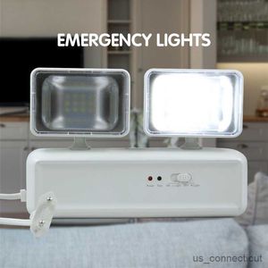 Sensor Lights LED Emergency Rechargeable Light Long Lasting Adjustable Double Lamp for Home Work Camping Repair Light Portable Lighting R230606