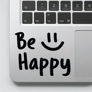 Будьте счастливы, наклейка положительные цитаты виниловые наклейки на стены для ноутбука мотивационные слова Art Sticker
