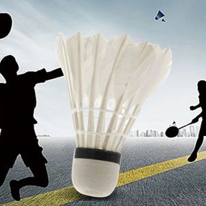 Badminton Shuttlecocks 13612pcsHigh Quality Ball Sports Tools Durable Foam Head Soft Texture Badminton Racket Badminton Goose Feather 230606