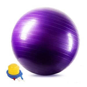 Yoga topları hamilelik topu yoga egzersizi çekirdek kuvvet antrenmanı için doğum top sandalyesi fitness hızlı pompa ile kalın emek topu 230605