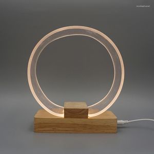 Настольные лампы 3D Nordic Style Desk Lamp