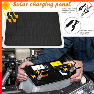 Novo kit de painel solar 20W completo 12V controlador USB RV painel solar células solares para carro iate barco telefone móvel carregador de bateria