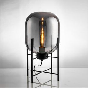 Настольные лампы креативные железные стеклянные тормы скандинавской и винтажный