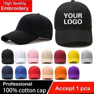 Пользовательские вышитые бейсбольные шапки для мужчин Женская шляпа Пользовательская мужская маншбэк -вышивка для печати текстовой дизайн Trucker Mesh Hat L230523