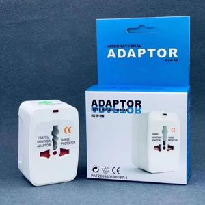 Самая низкая цена 200pcs/lot World Universal AC Power Converter Adapter International Travel Adapter Plug Ex Extension All in One в одном