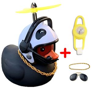 Bisiklet Boynuzları Ördek Bisiklet Bell Ducky Motosiklet Aksesuarları için Kask MTB Bisiklet ile Sevimli Ördekler 230607