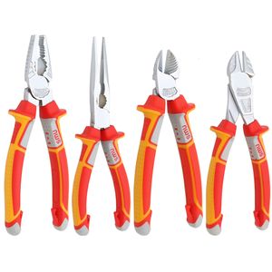Professional Electrician Pliers Set - SMU Cutting Pliers and Nose Pliers - 230606