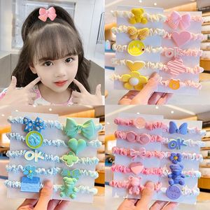 Saç Aksesuarları Band Scrunchies Chouchou Cheveux Fille Çocuk Değerlendirmeleri Kızlar İçin Değerlendirme Adornos Para El Cabello Haar Elastiekjes Sevimli Büyük