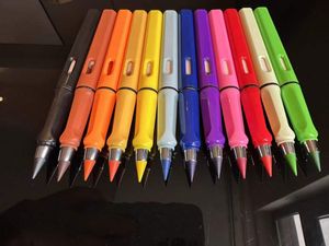 Yeni varış mürekkepsiz sonsuz 12 renk kalem novedades keskinleştirme karikatür çizgi roman sanat çizim renkli kalem sonsuz sonsuz silinebilir kalem