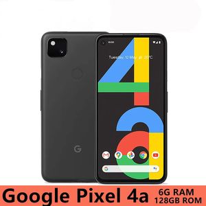 Разблокированный отремонтированный сотовый телефон Google Pixel 4A 4G 5G Snapdragon 730G 765G LTE 6,2 