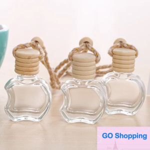 Toptan parfüm şişe kolye süsleme uçucu yağlar difüzör kokusu boş cam aromaterapi asılı otomatik süslemeler dekor aksesuarları