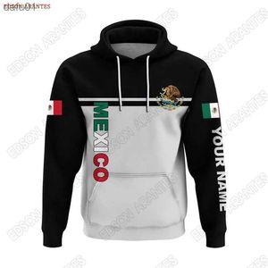 New Mexico bayrağı unisex eşofman Meksika Arması 3D harita baskı kazak fermuar/hoodies/sweatshirtler/ceket özel adı S-7XL L230520