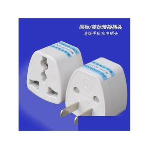 Power Plug Adapter Universal Uk Eu Au Cn Naar Us Usa Reislader Ac Converter 100 Stks/partij Dhs Drop Levering Elektronica Batterijen Dhkma