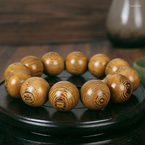 Strand Authentic Natural Door Frame Beads Bracciale Old Materials Rift Grain Coppia maschile Lucky Safe Rosary Female