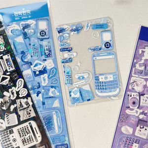 Блокноты Корейские INS Диалоговые коробки по телефону наклейки на стикеры.