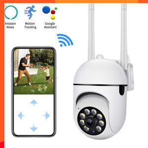 Yeni 2.4+5Gwifi Kamera Gece Görme Video AI İnsan Algılama Alarmı Tetikleme Güvenlik İzleme Kameraları 5MP IP Zoom Kamera YCC365 Plus